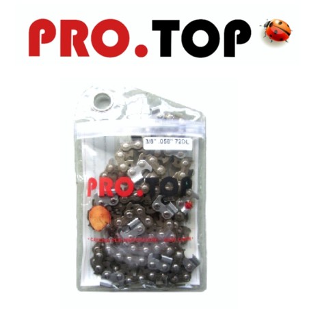 Catena PRO.TOP 1/4" mini spessore 1.1 mm 043" 64 maglie per motosega STIHL | NewgardenParts.com