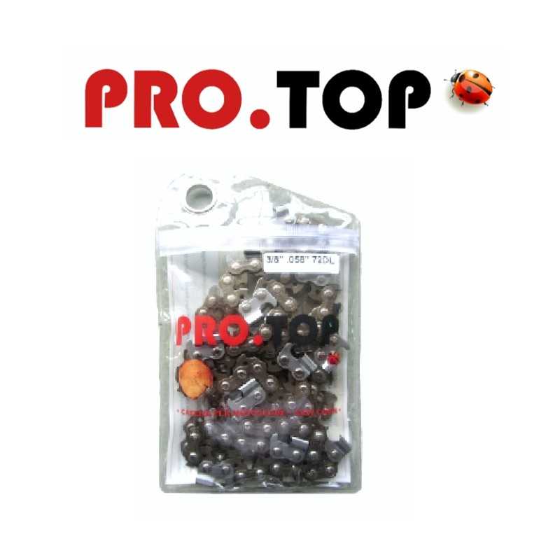 Chain PRO.TOP 325 thickness 1.3 mm pitch 325 72 chainsaw links Chain PRO.TOP 325 thickness 1.3 mm pitch 325 72 chainsaw links