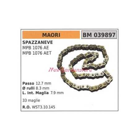 MAORI quitanieves cadena de transmisión MPB 1076 AE 039897 | NewgardenParts.com