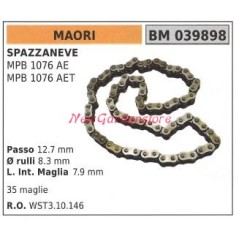 Catena traino trasmissione MAORI spazzaneve MPB 1076 AE 039898 | NewgardenParts.com