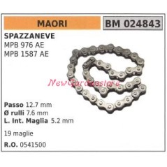 Catena traino trasmissione MAORI spazzaneve MPB 976 AE 024843 | NewgardenParts.com