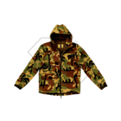 MILITARY SOFTSHELL COTTON JACKET TG.M R342451 | NewgardenParts.com