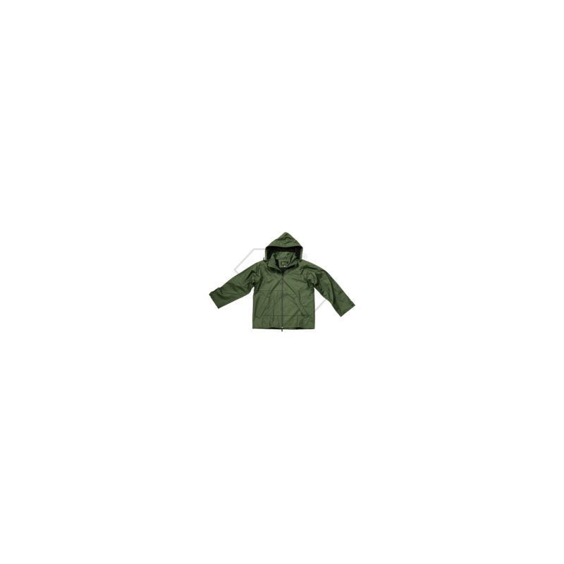 Dunkelgrüne, wasserdichte Jacke „Top“, Größe XL, R342441