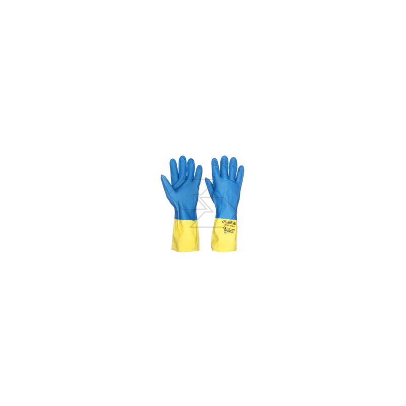 Chemikalienschutzhandschuh aus Latex und Neopren - Größe L R341562 Chemikalienschutzhandschuh aus Latex und Neopren - Größe L R341562