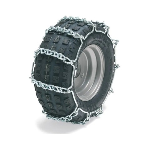 Catene da neve 17x8 pollici trattorino tagliaerba ORIGINALE STIGA 13-0937-61 | NewgardenParts.com