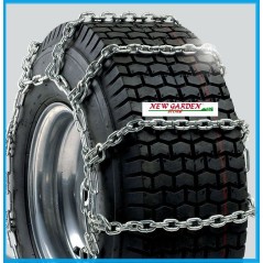 Catene da neve gomma trattorino rasaerba coppia misure 23x10,50-12 PEERLESS | NewgardenParts.com