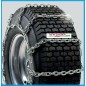 Catene da neve gomma trattorino rasaerba coppia misure 23x10,50-12 PEERLESS