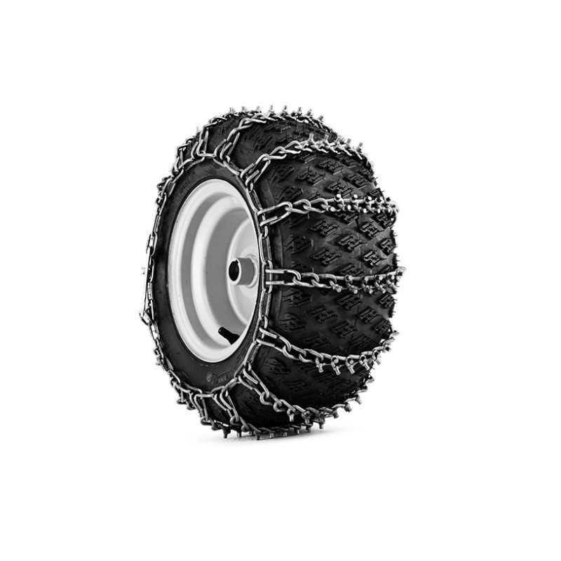 Hinterrad-Schneeketten für HUSQVARNA Traktoren 964 99 43-01 964 99 43-01
