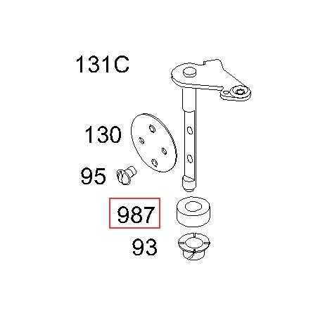 Tenuta albero valvola farfalla motore rasaerba BRIGGS & STRATTON 691326 | NewgardenParts.com