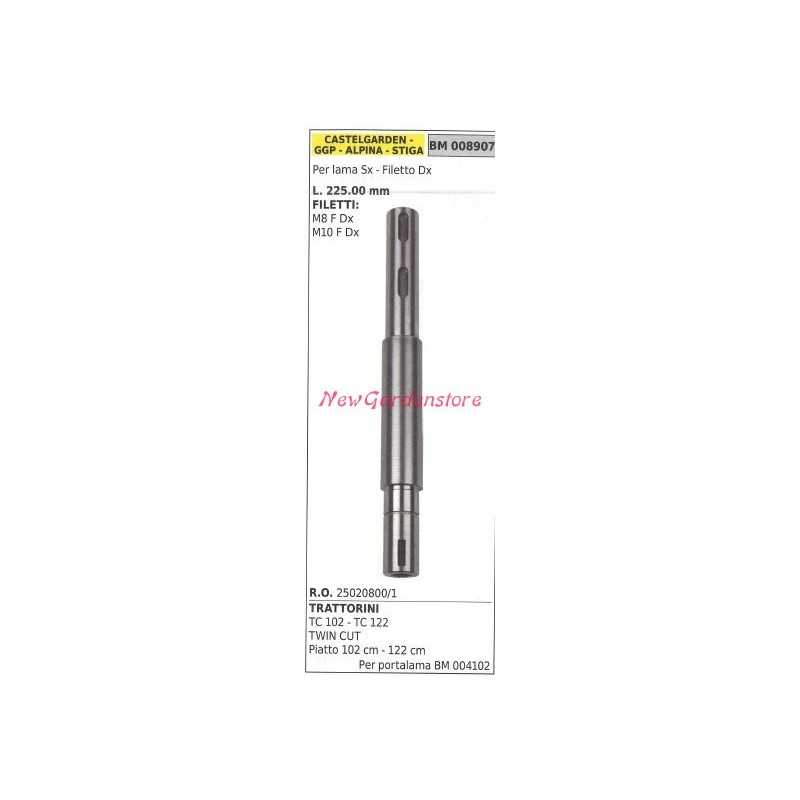 Messerhalter Nabenwelle für Rasentraktor Mähwerk TC 102 122 stiga 008907