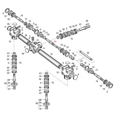 Albero passante centrale 150 RC ORIGINALE GIANNI FERRARI 01.40.00.2611 | NewgardenParts.com