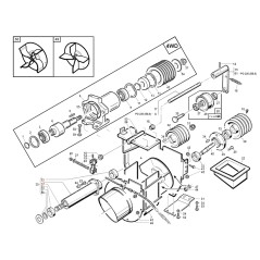 Albero PDP trattorino modelli PG SR ORIGINALE GIANNI FERRARI BFB 95302100002 | NewgardenParts.com