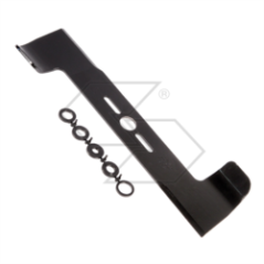 Universal finned lawnmower blade 430-25.5-4-57 with adapters R303071 | NewgardenParts.com