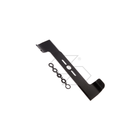 Universal finned lawnmower blade 450-25.5-4-57 with adapters R303072 | NewgardenParts.com