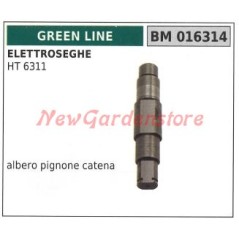 Albero pignone catena GREEN LINE per elettrosega HT 6311 016314 | NewgardenParts.com