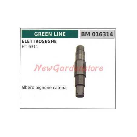 Piñón de cadena GREEN LINE para sierra eléctrica HT 6311 016314 | NewgardenParts.com