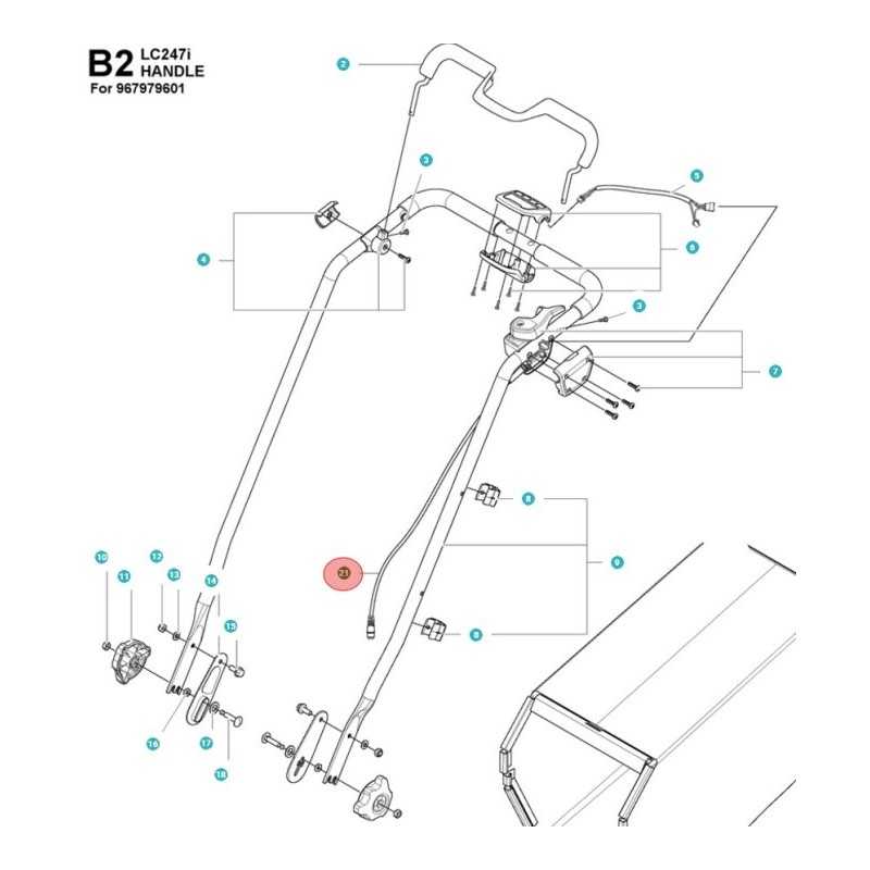 CABLE 597688701 ORIGINAL HUSQVARNA