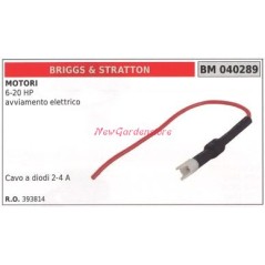 Cavo a diodi 2-4 A BRIGGS&STRATTON motore 6-20 hp avviamento elettrico 040289 | NewgardenParts.com