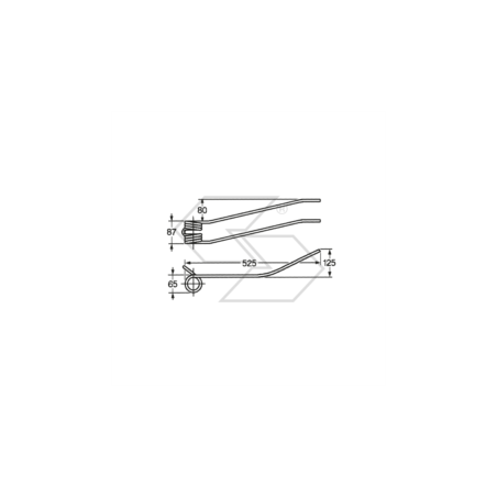 Muelle para rastrillos SLAM de 3 espiras A14248 | NewgardenParts.com
