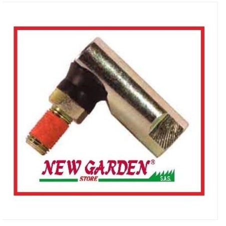 Testa sterzo rasaerba trattorino maschio 3/8" femmina 7/16" UNIVERSALE 100514 | NewgardenParts.com