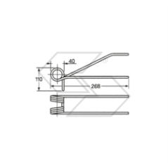 Molla seminatrice Moreni Damax A14505 | NewgardenParts.com