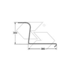 Spring for I.M.A. LA ROCCA ABBRIATA A14307 star rakes | NewgardenParts.com