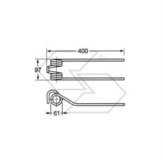 Frühling für GALFRÈ Walker Mod. AG280 A14607 | NewgardenParts.com