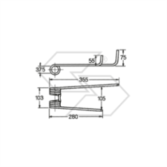 Spring for CONTINENTAL FRANDENT 41003208R A14603 walker | NewgardenParts.com