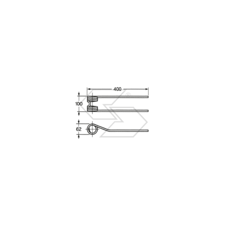 Muelle para andador FONTANAESI A14161 | NewgardenParts.com