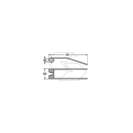 Muelle para andador FORT A14162 | NewgardenParts.com
