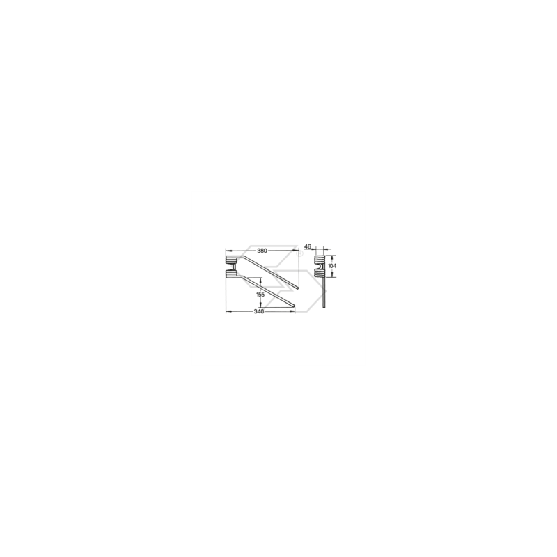 Muelle para pivote LINCE DX, modelo antiguo A14166