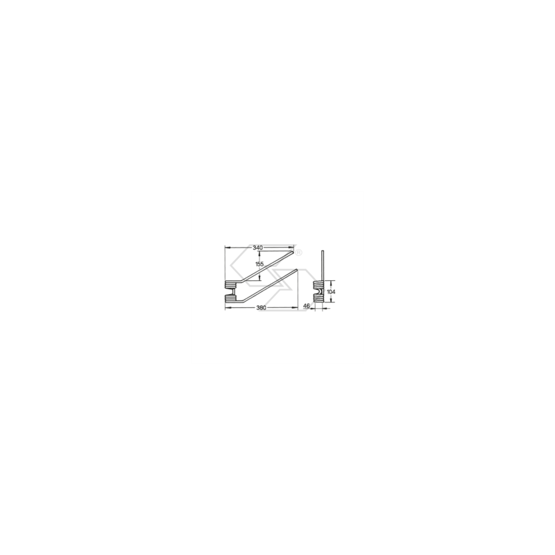 Muelle para pivote LINCE SX, modelo antiguo A14167