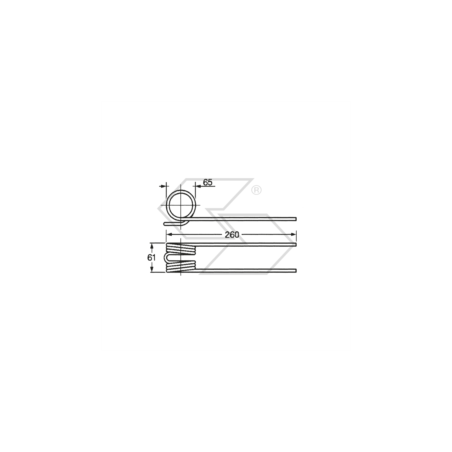 Muelles para rastrillos J.F. GASPARDO A14129 | NewgardenParts.com