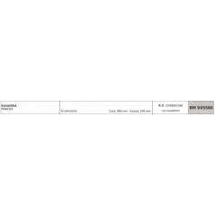 MOWOX lawn mower PM4645S throttle cable with handle 996 mm cable sheath 930 mm