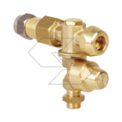 Jet d'atomisation double réglable avec système anti-goutte et bagues - 1xØ18 - G3/8 M A8268011