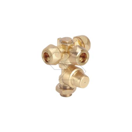 Getto atomizzatore triplo con antigoccia e ghiere - 3xATR/MGA - G 1/4 F A8269005 | NewgardenParts.com