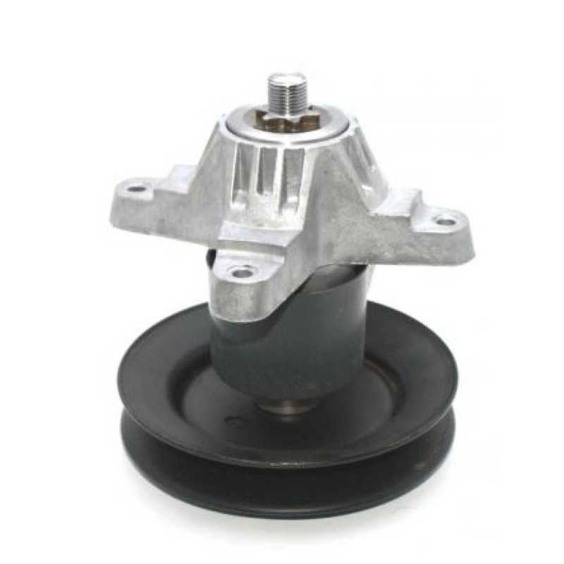 ORIGINAL MTD lawn tractor blade shaft with pulley 918-0324D