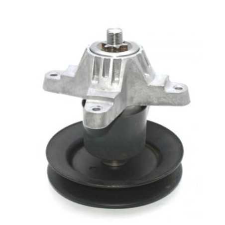 ORIGINAL MTD lawn tractor blade shaft with pulley 918-0324D | NewgardenParts.com