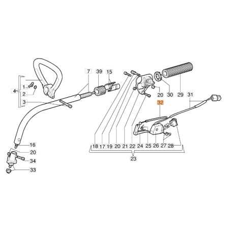 ORIGINAL EMAK Modell 720 Freischneider Drosselkabel 4160430A | NewgardenParts.com