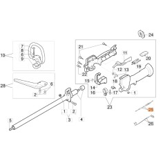 Cavo acceleratore decespugliatore modelli 746 S 753 S ORIGINALE OLEOMAC 61110040 | NewgardenParts.com