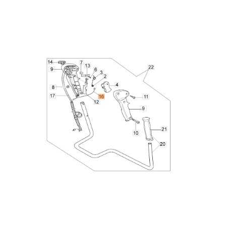 Câble d'accélérateur ORIGINAL EMAK modèles BC250T pour débroussailleuse 61170098 | NewgardenParts.com
