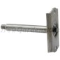 Eje de cuchilla de cortacésped compatible STIGA 1134-5052-04
