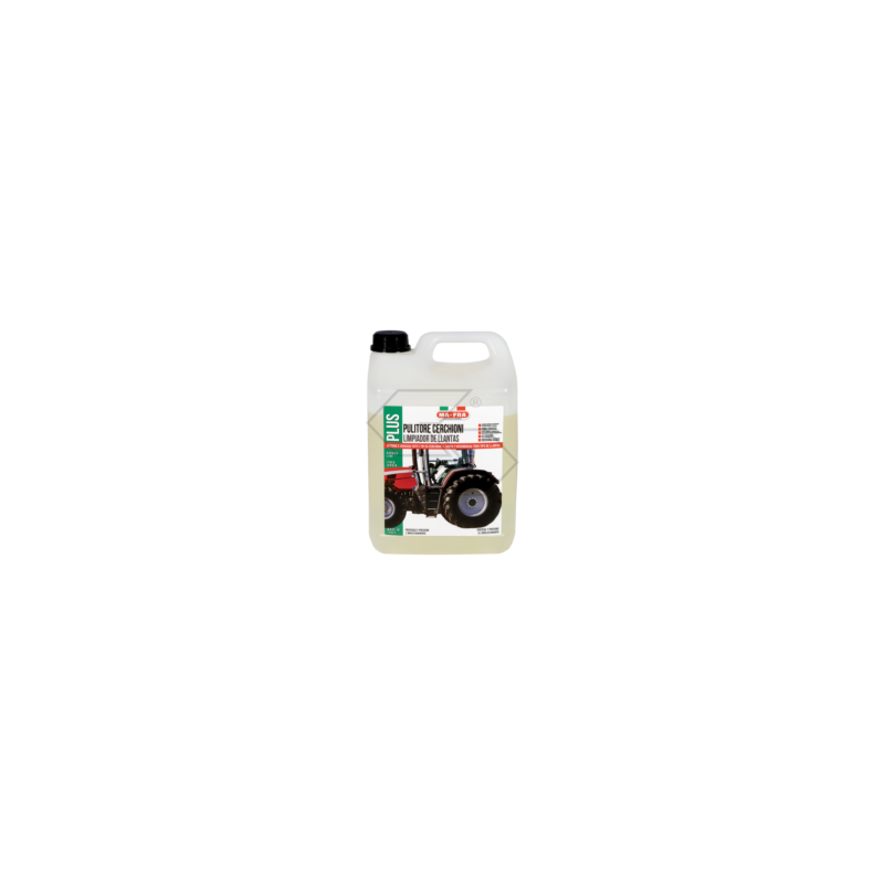 Rim cleaner for tractors or work machines A01783