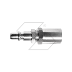 Vannes à bille rapides avec raccord pour tuyaux en caoutchouc et polyuréthane. Raccord 8 x 17 mm. A16615 | NewgardenParts.com