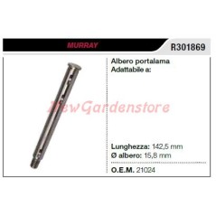 MURRAY lawn tractor lawnmower mower R301869 blade shaft