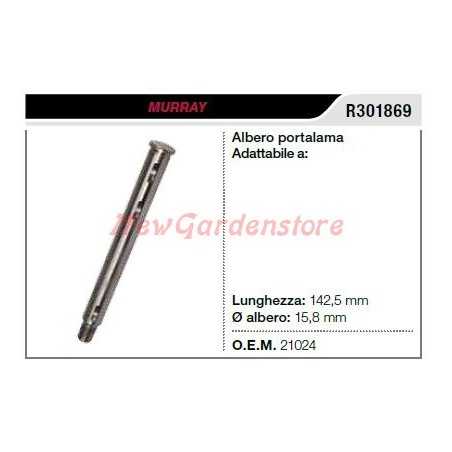 MURRAY Rasentraktor Rasenmäher Mähwerk R301869 Messerwelle | NewgardenParts.com