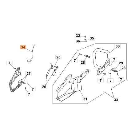 Câble d'accélérateur de tronçonneuse modèles 938 941 ORIGINAL EMAK 094600059 | NewgardenParts.com