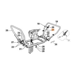 Cavo acceleratore mototrivella modelli MTL85R ORIGINALE EMAK 53030019 | NewgardenParts.com