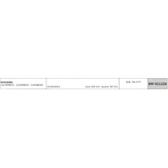 Cavo acceleratore MTD rasaerba 11A-509B372 - 11A509B033 cavo 635mm guaina 567mm | NewgardenParts.com