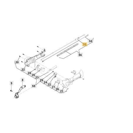 Cavo acceleratore ORIGINALE STIGA decespugliatore ABR32 - ABR42 118803985/0 | NewgardenParts.com